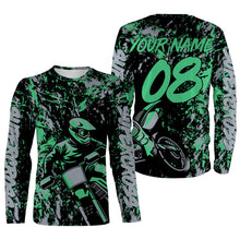 Load image into Gallery viewer, Personalized Supercross Jersey Custom Number &amp; Name Motorcycle Riding Shirt Off-Road Dirt Bike Racing| NMS539