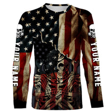 Load image into Gallery viewer, Supercross Riding Jersey Personalized American Patriotic Motorcycle Off-Road Dirt Bike Racing| NMS535