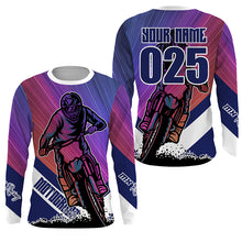 Load image into Gallery viewer, Custom Motocross Kid Men Women Jersey UPF30+ Pink Dirt Bike Racing Shirt MX Off-Road Long Sleeve PDT377