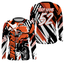 Load image into Gallery viewer, Personalized Xtreme Motocross Jersey UPF30+ Kid Adult Dirt Bike Long Sleeves MX Racing NMS1144