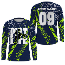 Load image into Gallery viewer, Dirt Life Personalized Racing Jersey UPF30+ Motocross Kid Adult Dirt Bike MX Long Sleeves NMS1140