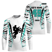 Load image into Gallery viewer, Personalized Motocross Jersey UPF30+ for Kid&amp;Adult Riders Custom Dirt Bike Racing Off-road Motorcycle| NMS617