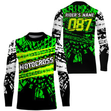 Load image into Gallery viewer, Personalized Motocross Jersey UPF30+ Dirt Bike Racing Off-road Motorcycle Race MX Riders Adult&amp;Kid| NMS701