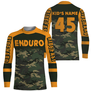 Personalized Enduro Jersey UPF30+ Terrain Motocross Adults & Kid Extreme Dirt Bike Off-road Racing| NMS692