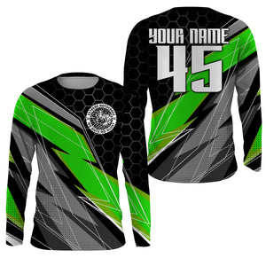  Custom Motocross Jersey MX Racing UPF30+ Dirt Bike Number Name  Adult&Kid Off-Road Motorcycle Shirt