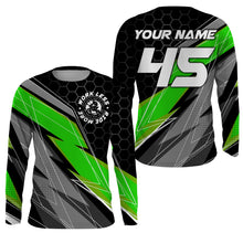 Load image into Gallery viewer, Personalized Racing Jersey UPF30+ UV Protect Work Less Ride More Dirt Bike Rider Motorcycle Racewear| NMS405