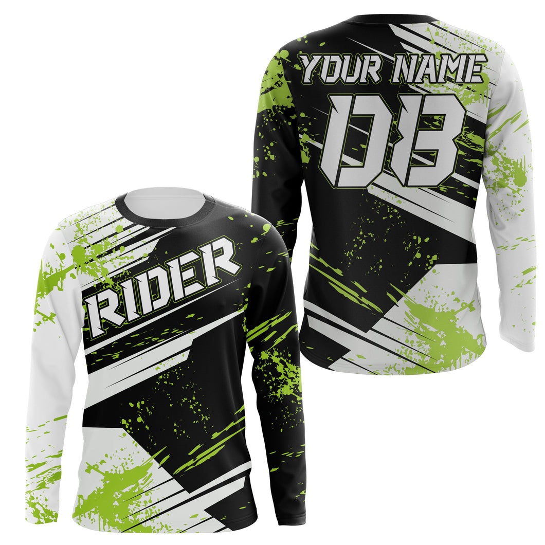 Personalized Riders Jersey UPF30+ Dirt Bike Racing Off-road Motorcycle Race Enduro Motocross Adult&Kid| NMS700