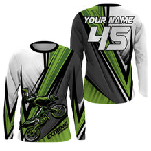 Load image into Gallery viewer, Personalized Riding Jersey UPF30+ UV Protect Motocross Dirt Bike Rider Motorcycle Riding Racewear| NMS408