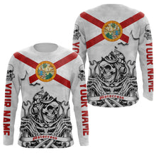 Load image into Gallery viewer, FL Florida Motocross Jersey Custom Name Number Youth Mens Womens Dirt Bike Off Road MX Motorcycle Racing| NMS820