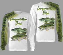 Load image into Gallery viewer, Largemouth bass fishing full printing