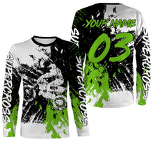 Load image into Gallery viewer, Personalized Supercross Jersey Custom Number Motorcycle Riding Shirt Off-Road Rider Dirt Bike Racing| NMS543