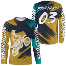 Load image into Gallery viewer, Personalized Motocross Jersey Custom Number Summer Motorcycle Riding Shirt Off-Road Dirt Bike Racing| NMS547