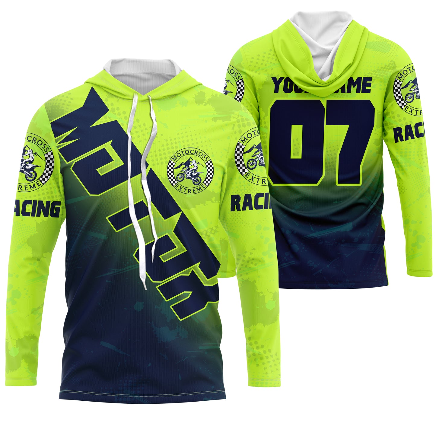 Custom MotoX Motocross jersey UPF30+ kid&adult dirt bike racing off-road motorcycle racewear| NMS939