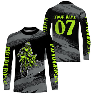 Personalized Motocross Jersey MX Dirt Bike UPF30+ Jersey Adult&Kid Off-road Rider Motorcycle Shirt| NMS667