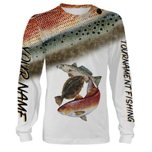 Load image into Gallery viewer, Texas slam tournament fishing customize name all over print shirts personalized gift TATS67