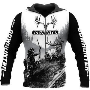 Deer Hunting 3D All Over Printed Shirts Plus Size NQS101 PQB