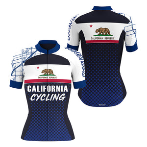California cycling jersey mens womens bike shirt UPF50+ Cali cycling tops California MTB BMX gear| SLC238