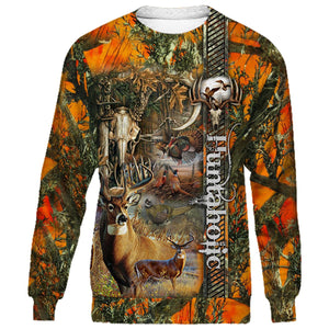 Bowhunting deer camo 3d all over printed shirts