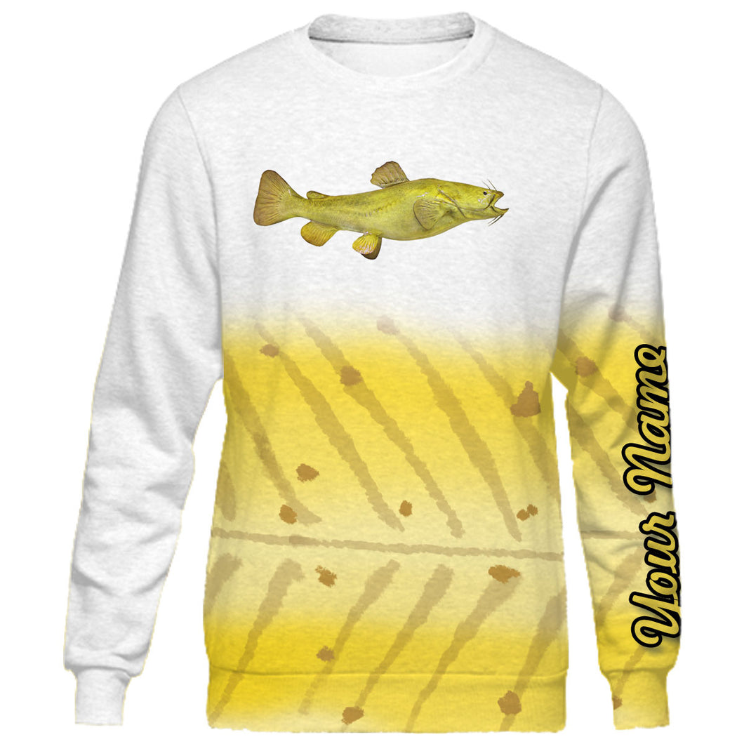 Personalized Texas yellowcat fishing 3D full printing shirt for adult and kid - TATS62
