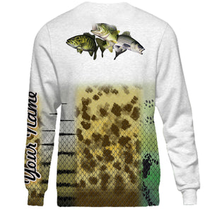 Personalized trio bass fishing 3D full printing shirt for adult and kid - TATS47