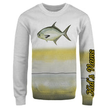 Load image into Gallery viewer, Personalized florida pompano fishing 3D full printing shirt for adult and kid - TATS43
