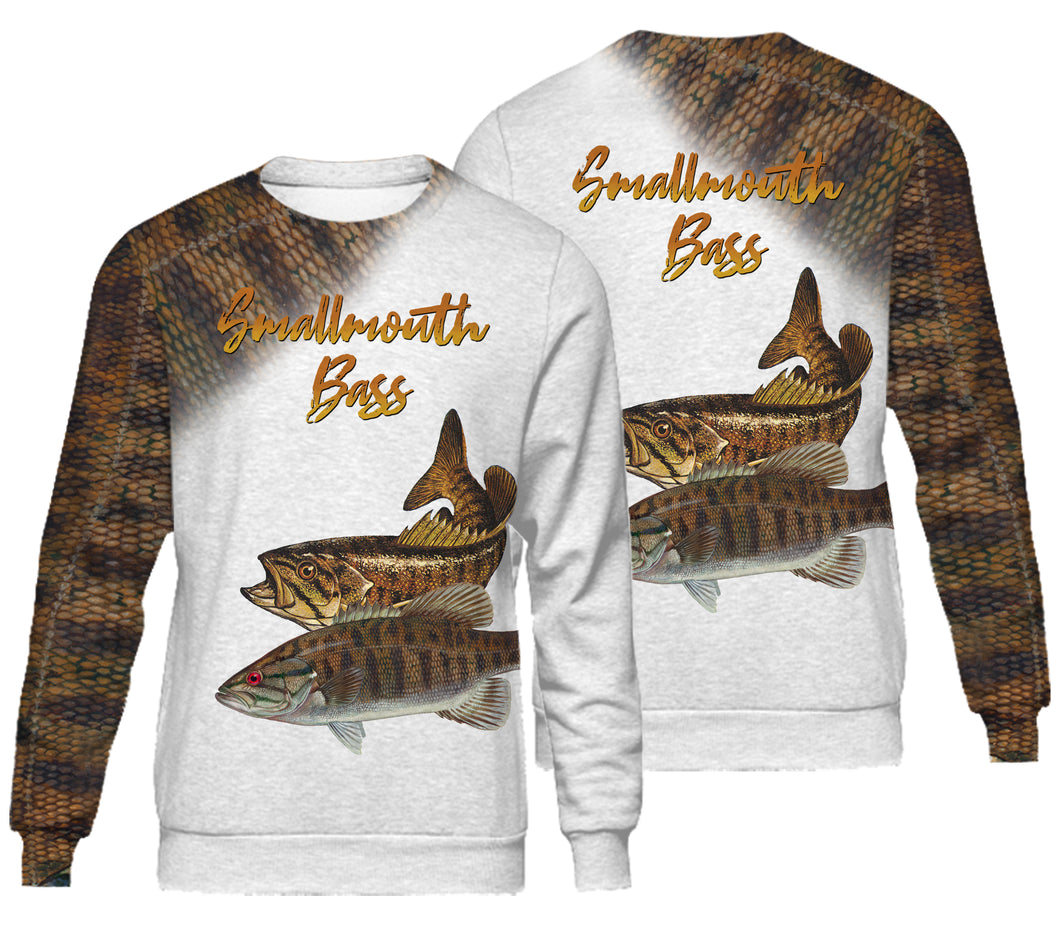 Smallmouth bass fishing full printing