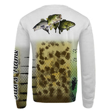 Load image into Gallery viewer, Personalized trio bass fishing 3D full printing shirt for adult and kid - TATS47