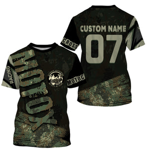 Custom Motocross Jersey UPF30+ No Guts No Glory Dirt Bike MX Racing Jersey Adult&Kid Off-Road Motorcycle| NMS772