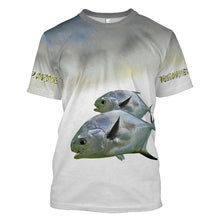 Load image into Gallery viewer, Permit tournament fishing customize name all over print shirts personalized gift NQS187