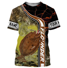 Load image into Gallery viewer, Flounder fishing custom name with ChipteeAmz&#39;s art UV protection shirts AT020