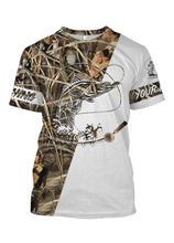 Load image into Gallery viewer, Snook Personalized fishing tattoo camo all-over print long sleeve, T-shirt, Hoodie, Zip up hoodie - FSA2