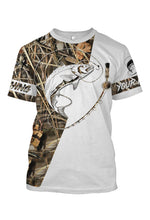 Load image into Gallery viewer, Salmon fishing shirts saltwater personalized custom fishing apparel shirts PQB14