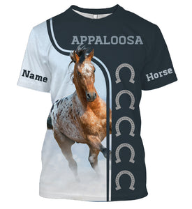 Personalized your name and your Appaloosa horse name full printing shirt and hoodie - TATS24