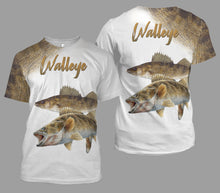 Load image into Gallery viewer, Walleye fishing full printing