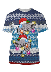 Bass fishing Christmas gift full printing shirt, long sleeves, hoodie, zip up hoodie