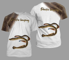Load image into Gallery viewer, Pacific lamprey fishing full printing