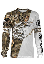 Load image into Gallery viewer, Personalized musky fishing tattoo full printing shirt, long sleeve, hoodie, zip up - TATS16