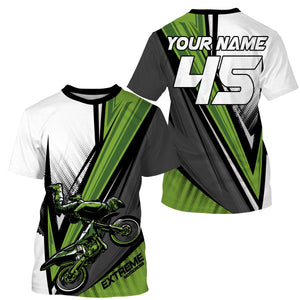 Personalized Riding Jersey UPF30+ UV Protect Motocross Dirt Bike Rider Motorcycle Riding Racewear| NMS408