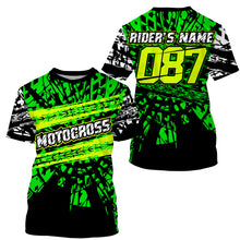 Load image into Gallery viewer, Personalized Motocross Jersey UPF30+ Dirt Bike Racing Off-road Motorcycle Race MX Riders Adult&amp;Kid| NMS701