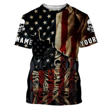 Load image into Gallery viewer, Supercross Riding Jersey Personalized American Patriotic Motorcycle Off-Road Dirt Bike Racing| NMS535