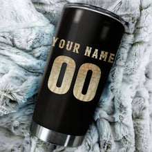 Load image into Gallery viewer, American Motocross Personalized Tumbler - Patriotic Motorcycle Tumbler Off-road Rider Drinkware| NMS415