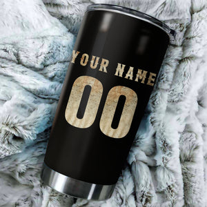 American Motocross Personalized Tumbler - Patriotic Motorcycle Tumbler Off-road Rider Drinkware| NMS415