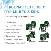Load image into Gallery viewer, Kids MTB jersey UPF30+ downhill mountain bike shirt cycling jersey mens bicycle clothes boys girls| SLC251
