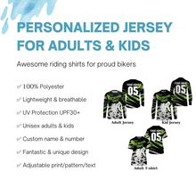 Load image into Gallery viewer, Life behind bars MTB jersey kids adult mountain bike gear UPF30+ bike shirt cycling jersey| SLC273