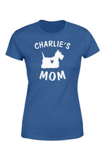 Load image into Gallery viewer, Personalized scottish terrier name mom shirt and hoodie
