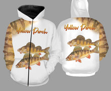 Load image into Gallery viewer, Yellow perch fishing full printing