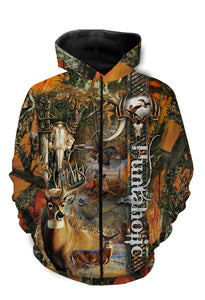Bowhunting deer camo 3d all over printed shirts