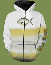 Load image into Gallery viewer, Personalized florida pompano fishing 3D full printing shirt for adult and kid - TATS43