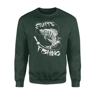 Crappie fishing fly fishing - Standard Fleece Sweatshirt