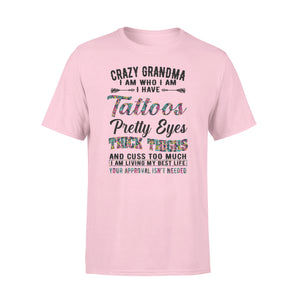Crazy Grandma funny shirt, gift for grandma,grandmother NQS780 - Standard T-shirt